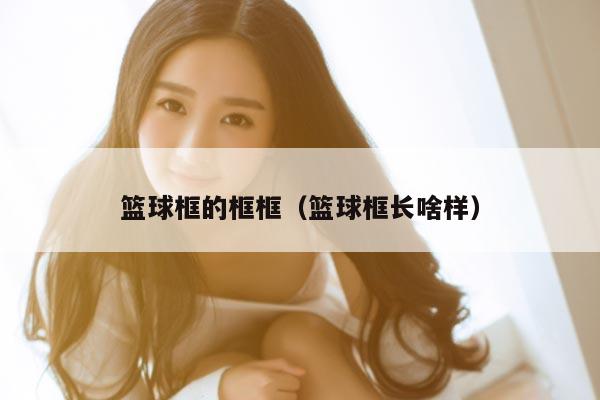 篮球框的框框（篮球框长啥样）