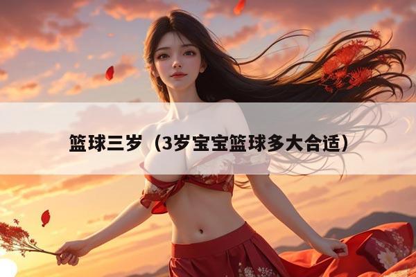 篮球三岁（3岁宝宝篮球多大合适）