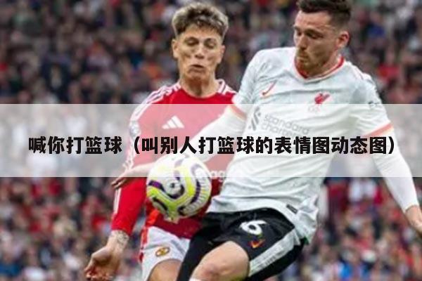 喊你打篮球（叫别人打篮球的表情图动态图）