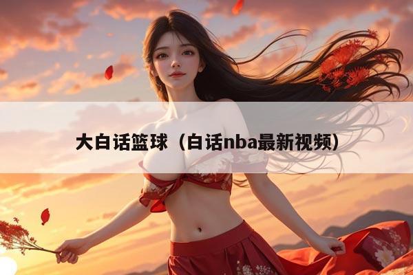 大白话篮球（白话nba最新视频）