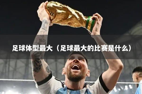 足球体型最大（足球最大的比赛是什么）