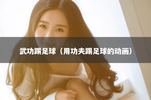 武功踢足球（用功夫踢足球的动画）